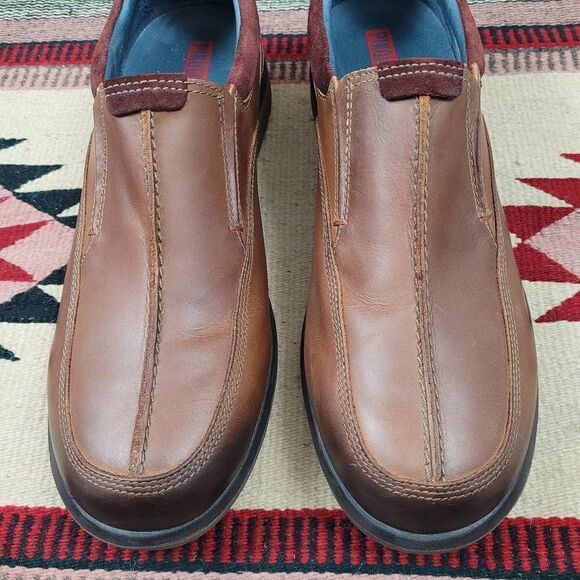 Pikolinos Bandajoz Brown Leather Slip On Loafers Moccasin Sz 46 US 12.5-13 - Picture 3 of 11
